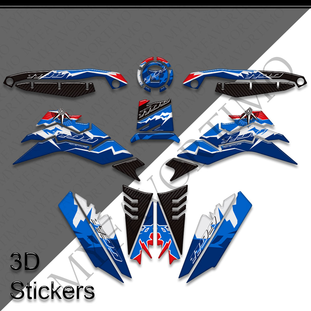 Honda CRF1100L Africa Twin Adventure Sports Decals Kit | Tank & Fairing Stickers