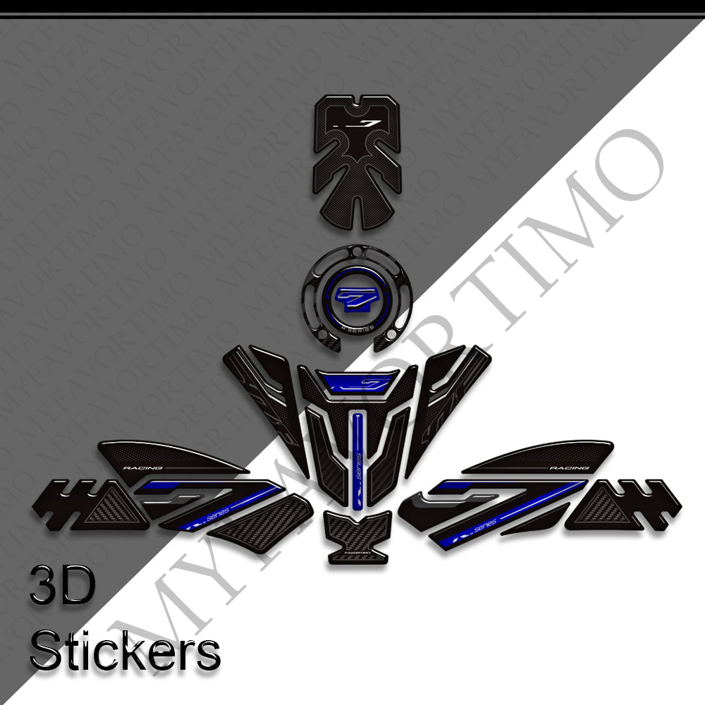 Yamaha YZF-R7 Decals Kit 2026 丨 Tank Pad and Side Stickers