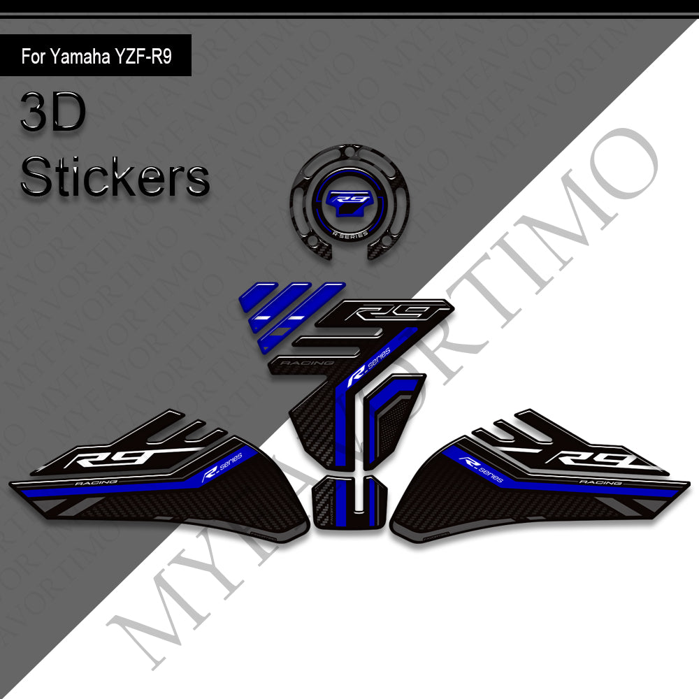 Yamaha YZF-R9 Decals Kit 2025-2026 丨 Tank Pad and Side Stickers