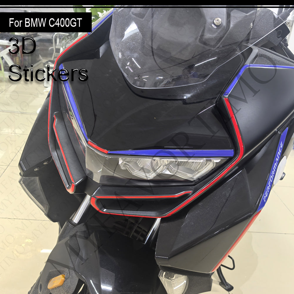 BMW C400GT Decals Kit | Face Stickers
