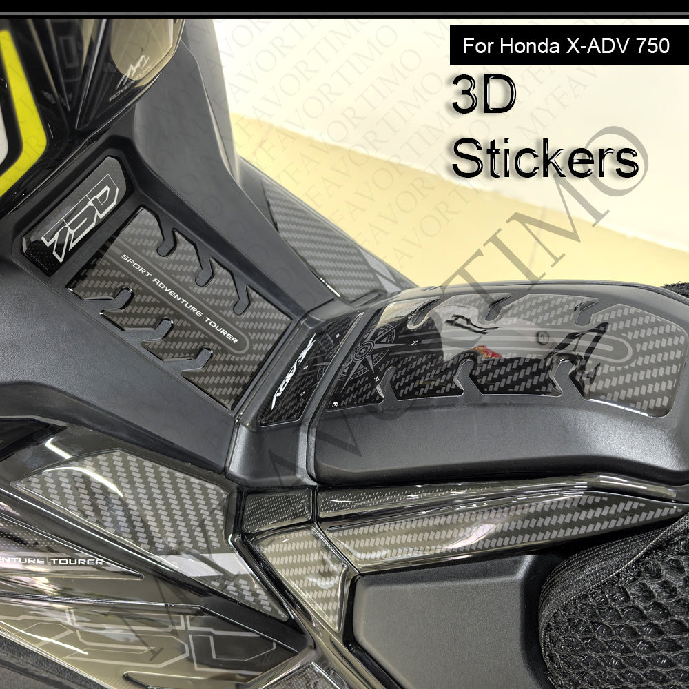 Honda X-ADV 750 Decals Kit 2025 | Body & Handguard Stickers