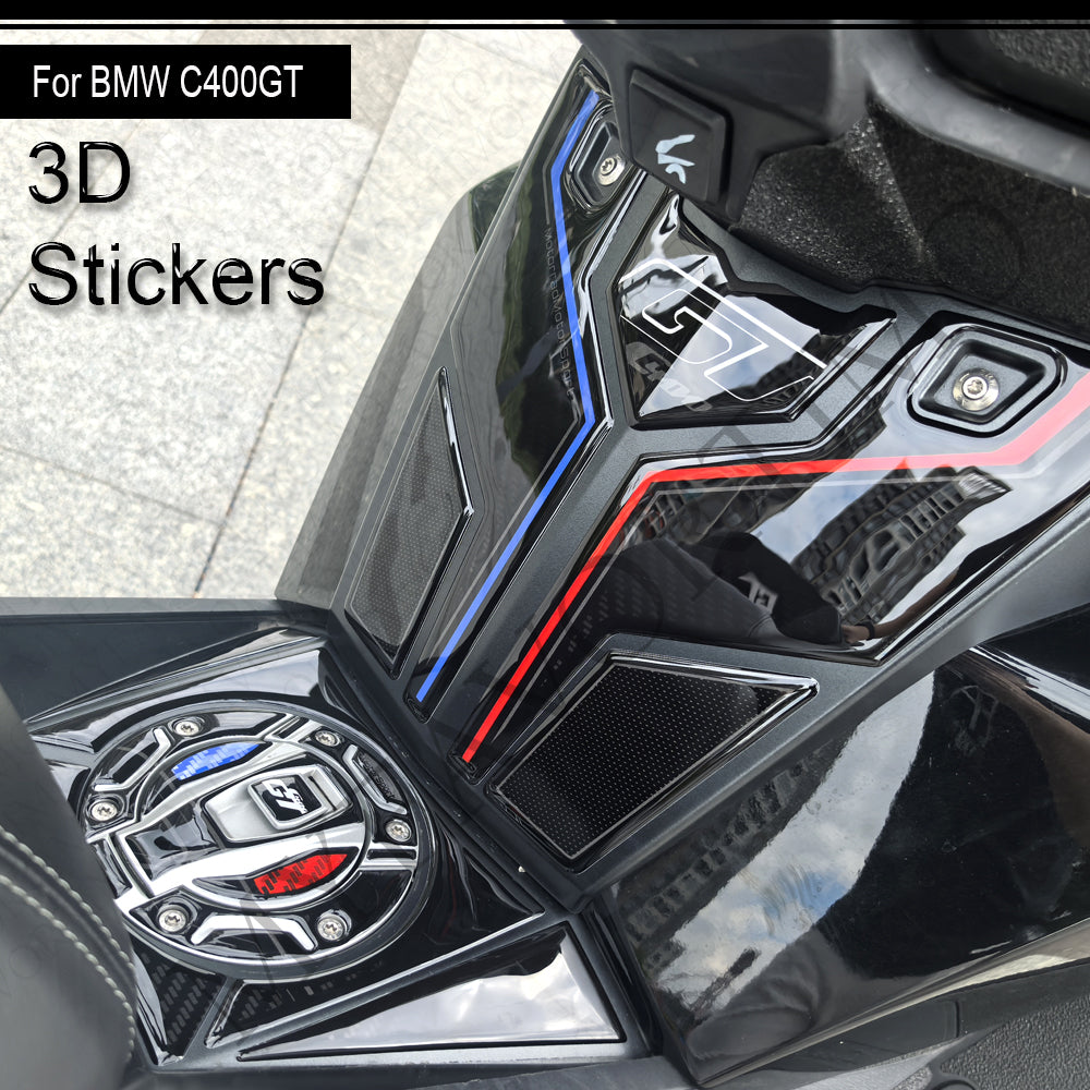 BMW C400GT Decals Kit | Face & Tank Stickers