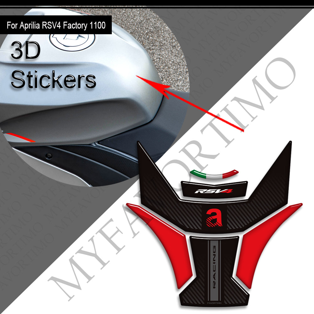 Aprilia RSV4 Factory 1100 Decals Kit | Tank & Nose Stickers