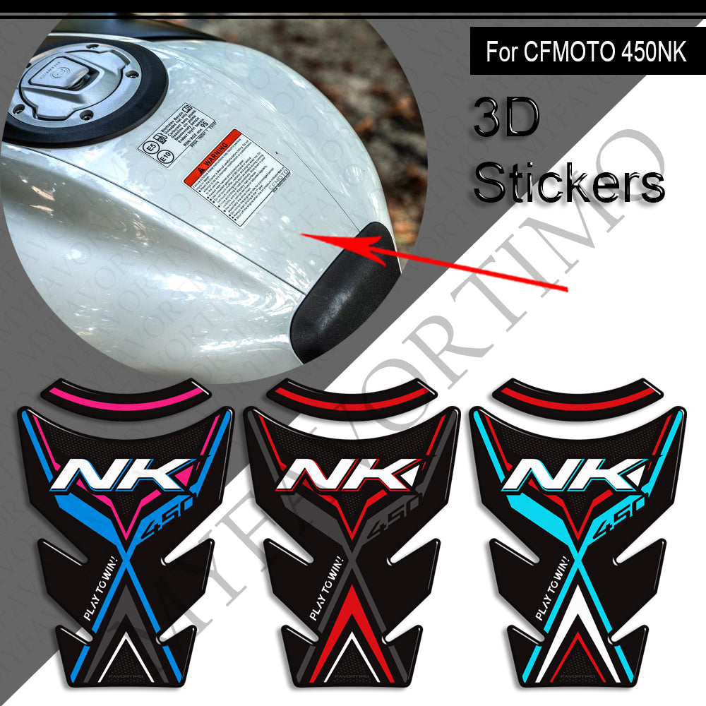CFMOTO 450NK Decals Kit 2024-2025 丨 Tank Pad and Side Stickers