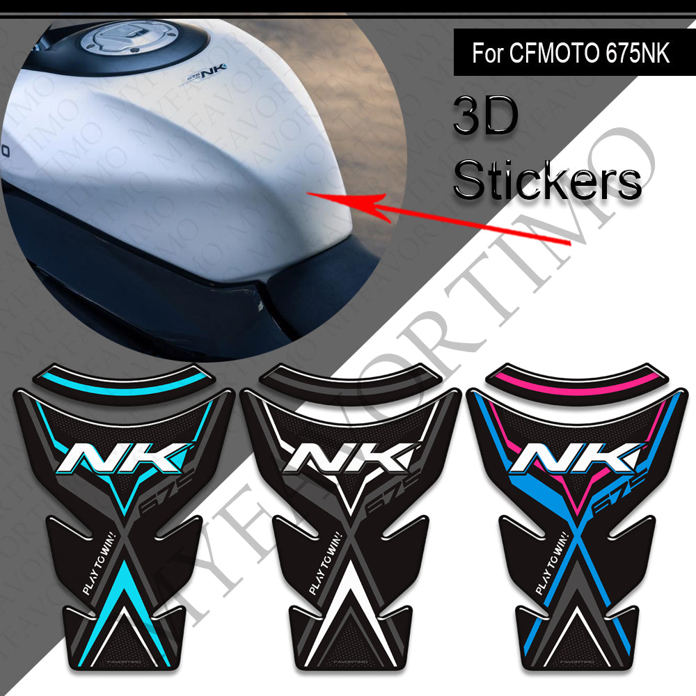CFMOTO 675NK Decals Kit 2024-2025 丨 Tank Pad and Side Stickers