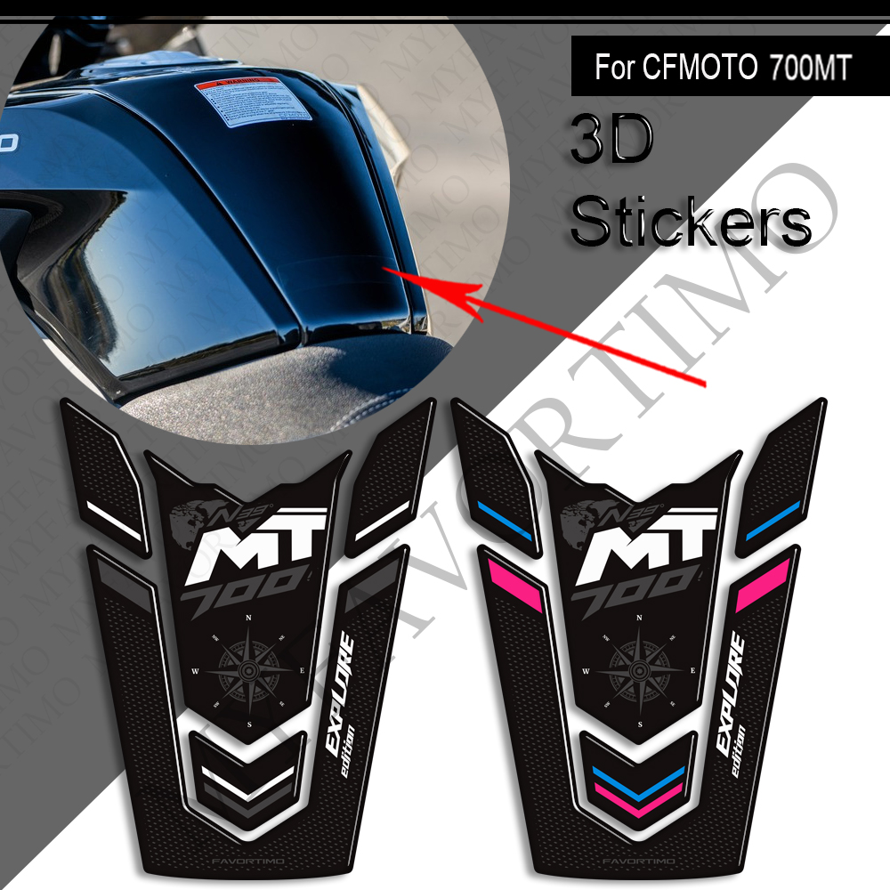 CFMOTO 700MT Decals Kit 丨 Tank Pad and Side Stickers