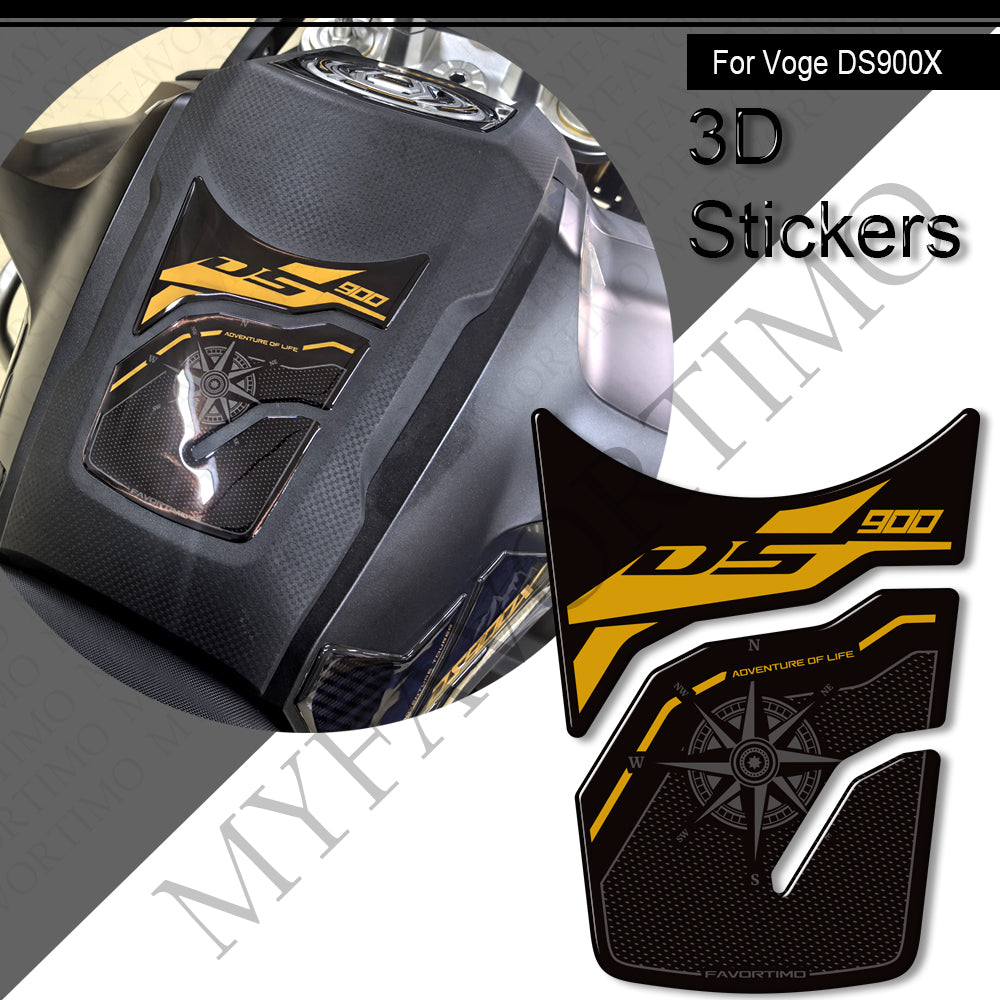 VOGE DS900X Decals Kit 2024-2025 | Handguard and Tank Stickers