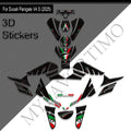 Ducati Panigale V4 V4S Decals Kit 2025 丨 Tank Pad and Full Fairing Stickers