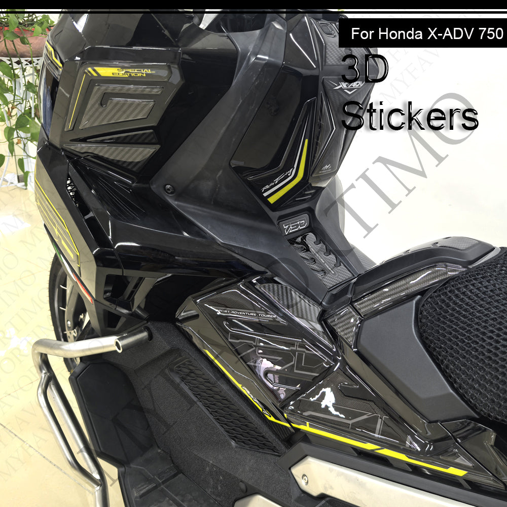 Honda X-ADV 750 Decals Kit 2025 | Body & Handguard Stickers