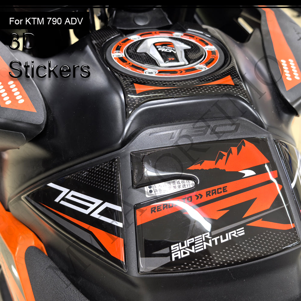 KTM 790 Adventure R Decals Kit 2019-2025 | Tank & Handguard Stickers