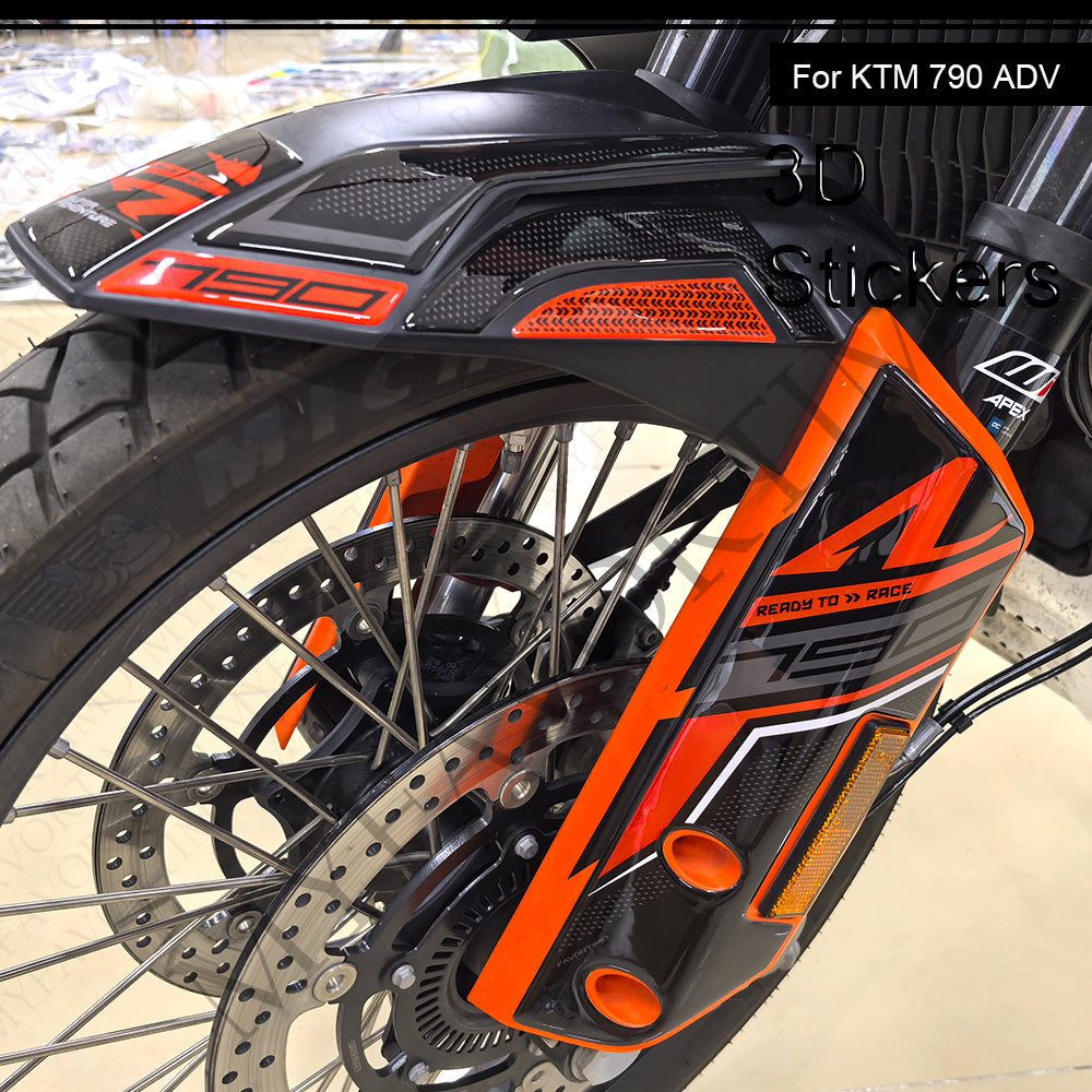KTM 790 Adventure R Decals Kit 2019-2025 | Tank & Handguard Stickers