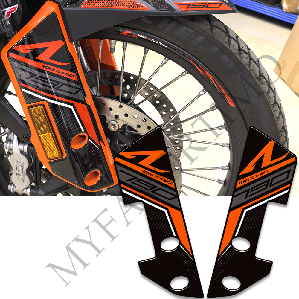 KTM 790 Adventure R Decals Kit 2019-2025 | Tank & Handguard Stickers