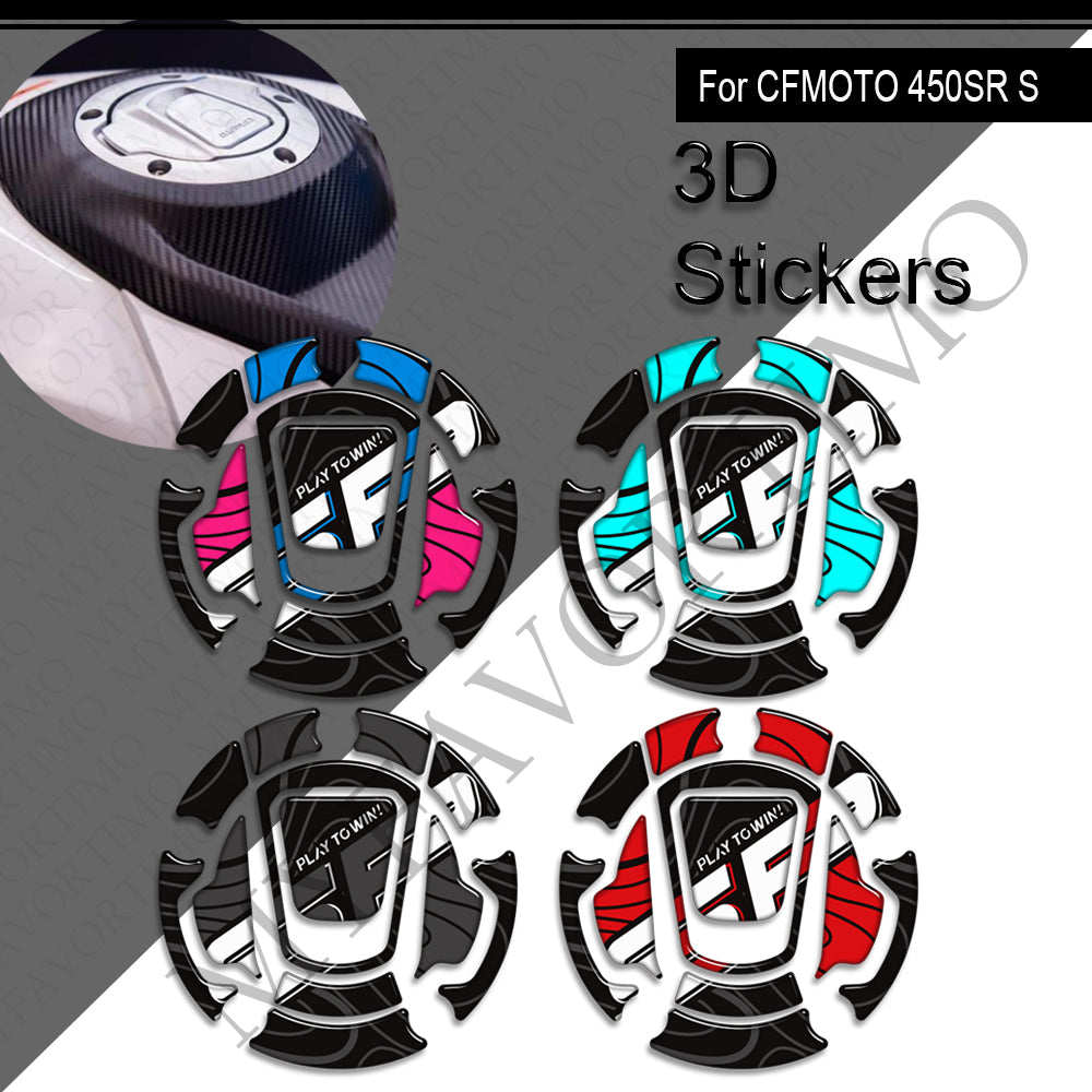 CFMOTO 450SR S Decals Kit 2023-2025 丨 Tank Pad and Side Stickers