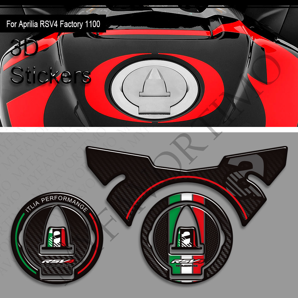 Aprilia RSV4 Factory 1100 Decals Kit | Tank & Nose Stickers