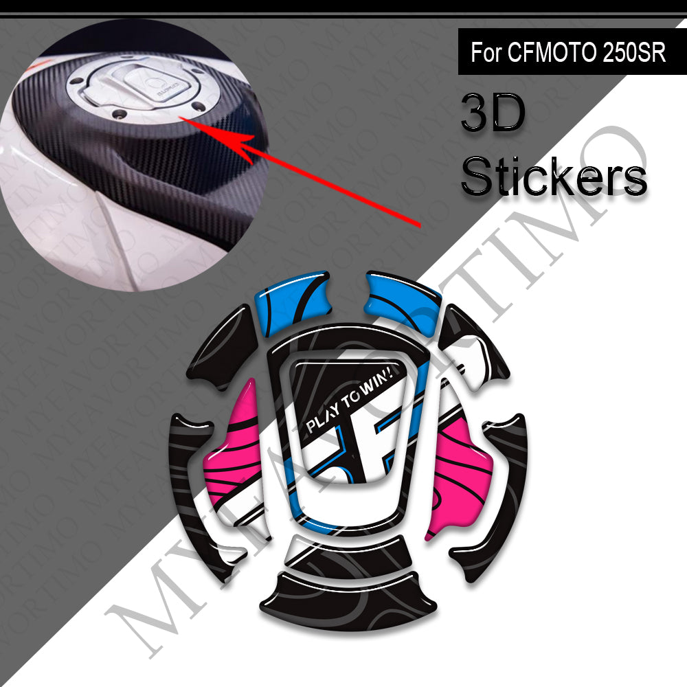 CFMOTO 250SR Decals Kit 丨 Tank Pad and Side Stickers