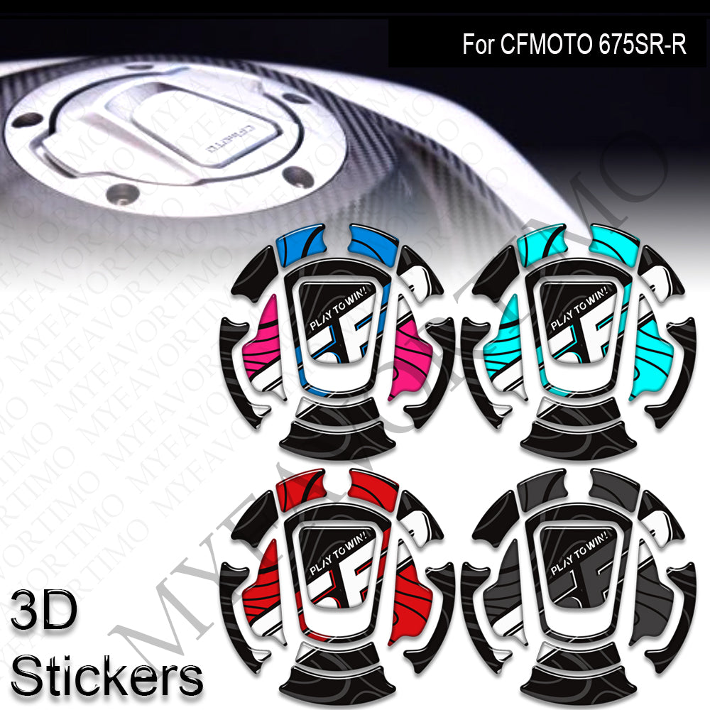 CFMOTO 675SR-R Decals Kit 2024-2025 丨 Tank Pad and Side Stickers