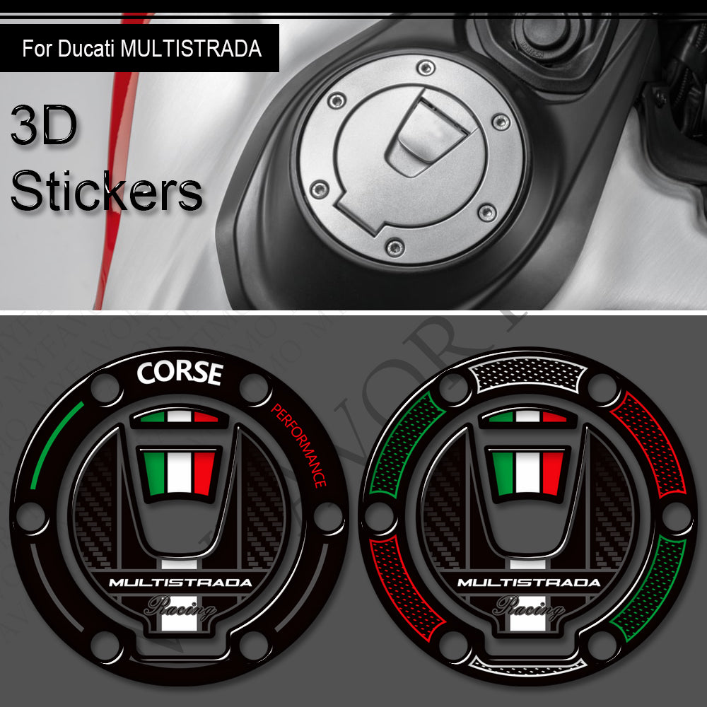 Ducati Multistrada Fuel Cap Pad | Tank Protector Sticker