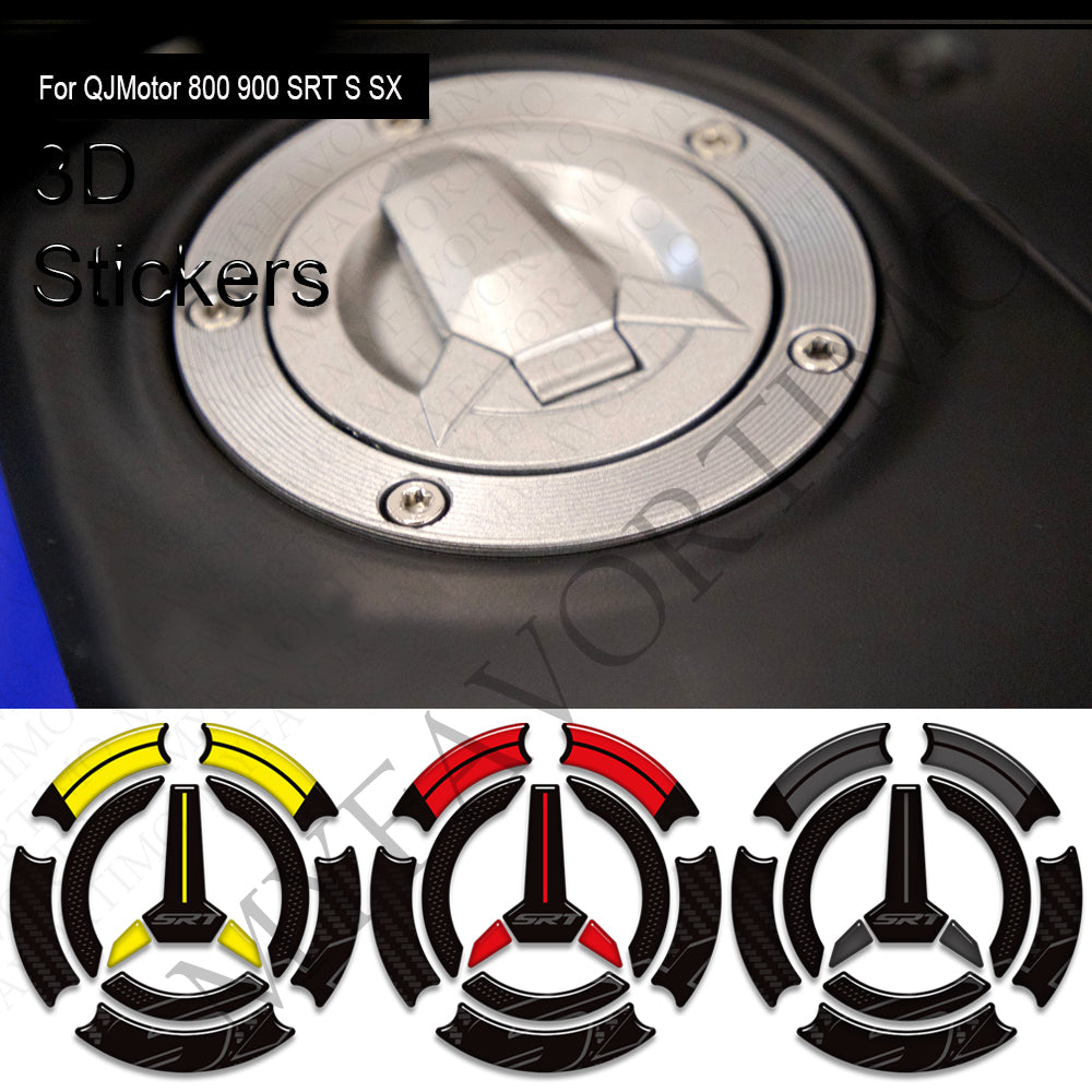 QJMotor SRT 800 SRT 900 SX Decals Kit | Tank Pad & Side Stickers