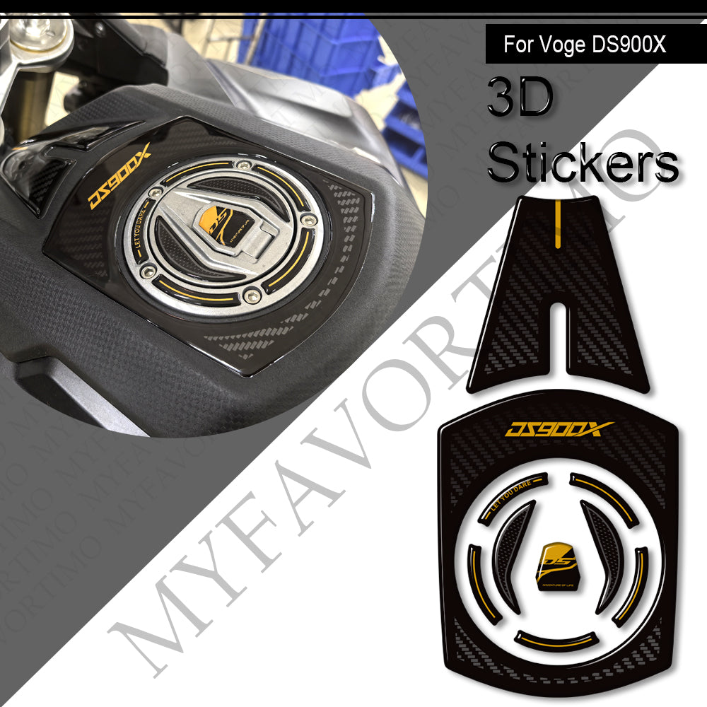 VOGE DS900X Decals Kit 2024-2025 | Handguard and Tank Stickers