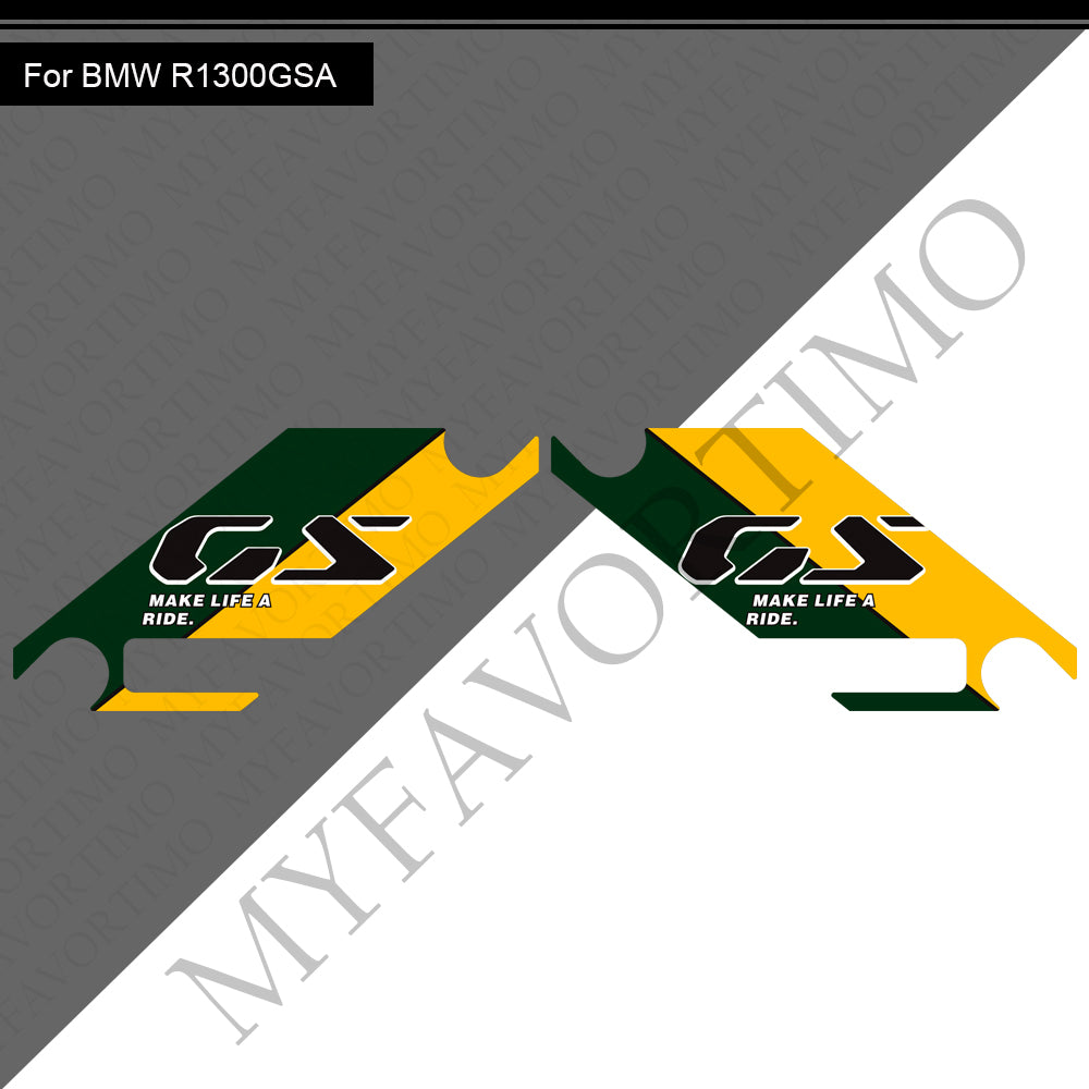 BMW R1300GS Adventure PVC Pannier Decals Kit 丨 Side Case Stickers