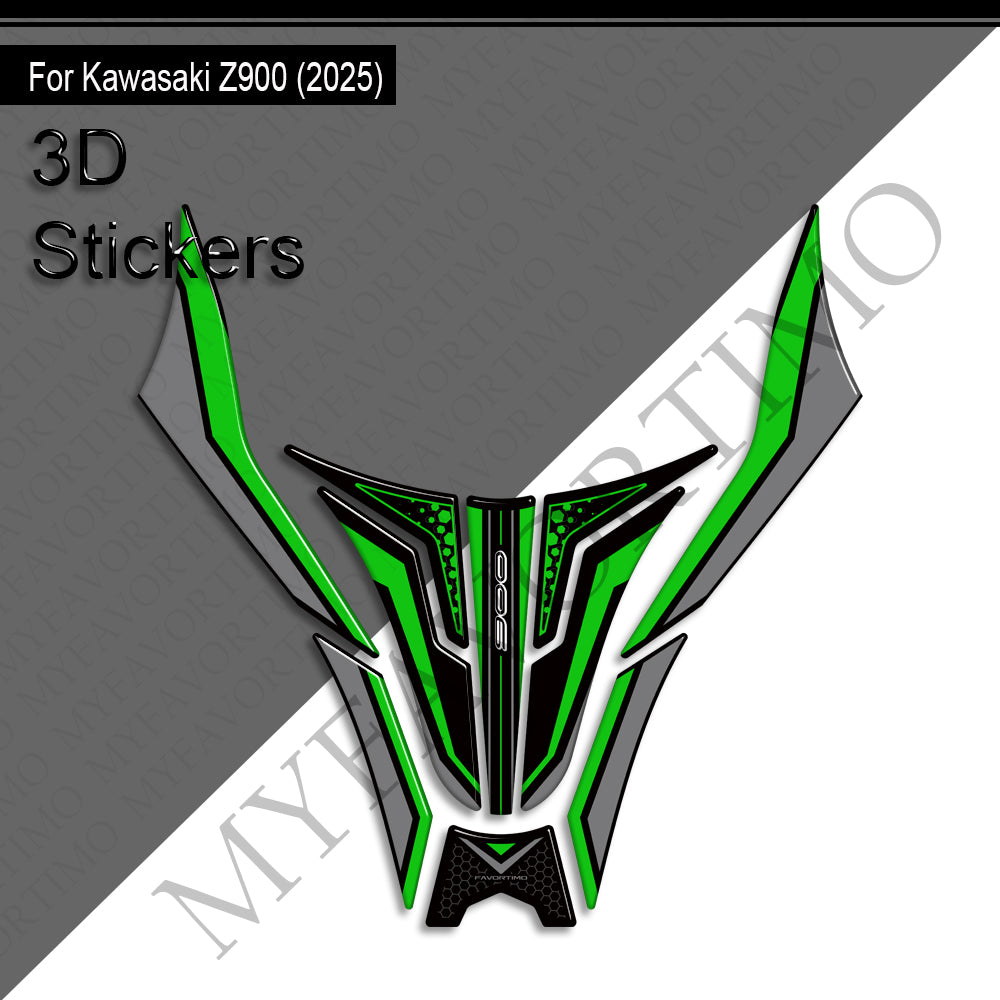 Kawasaki Z900 Z900SE Decals Kit 2025-2026 | Tank & Fairing Stickers