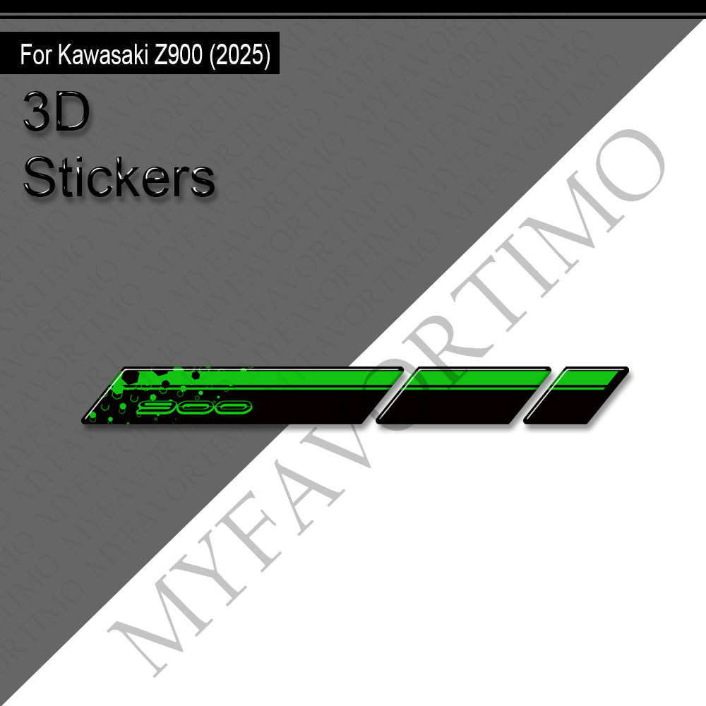 Kawasaki Z900 Z900SE Decals Kit 2025-2026 | Tank & Fairing Stickers