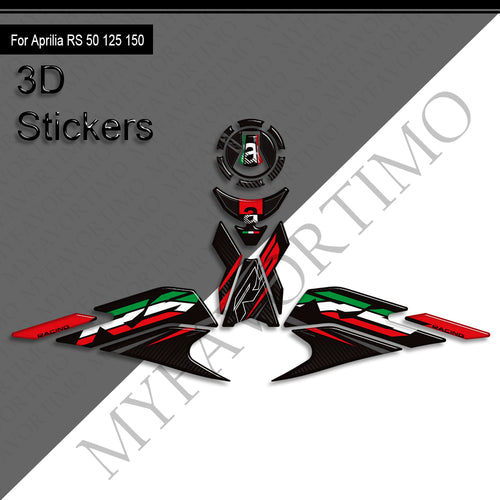 Aprilia RS RSV RSV4 GP Decals Kit | Tank Pad & Side Stickers