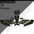 Kawasaki Ninja ZX-4R ZX-4RR ZX-25R Decals Kit 丨 Tank Pad and Side Stickers