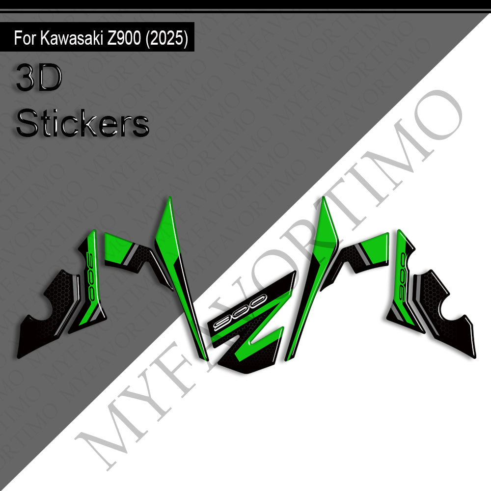 Kawasaki Z900 Z900SE Decals Kit 2025-2026 | Tank & Fairing Stickers