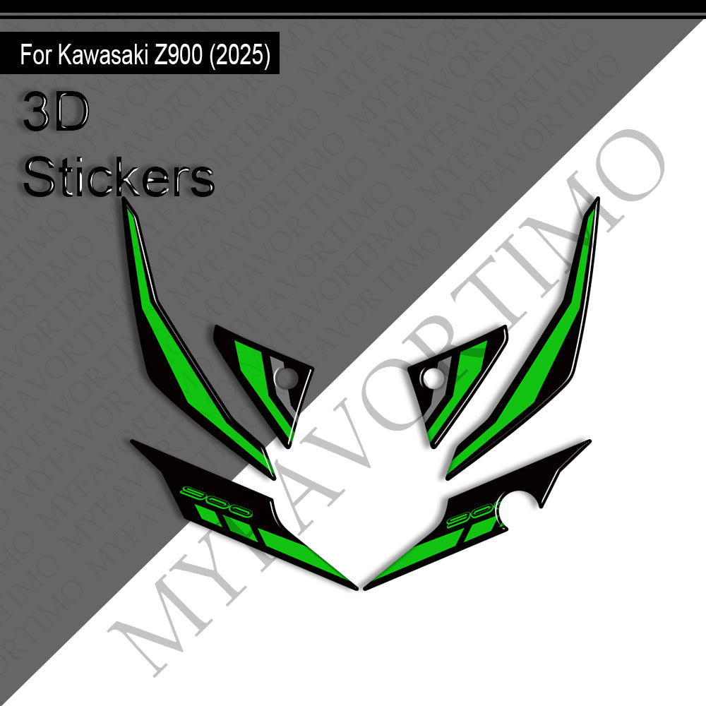 Kawasaki Z900 Z900SE Decals Kit 2025-2026 | Tank & Fairing Stickers