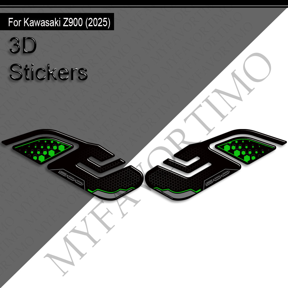 Kawasaki Z900 Z900SE Decals Kit 2025-2026 | Tank & Fairing Stickers