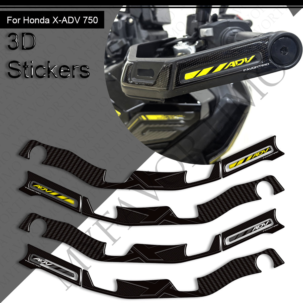 Honda X-ADV 750 Decals Kit 2025 | Body & Handguard Stickers
