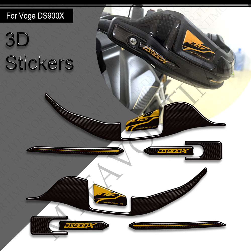 VOGE DS900X Decals Kit 2024-2025 | Handguard and Tank Stickers