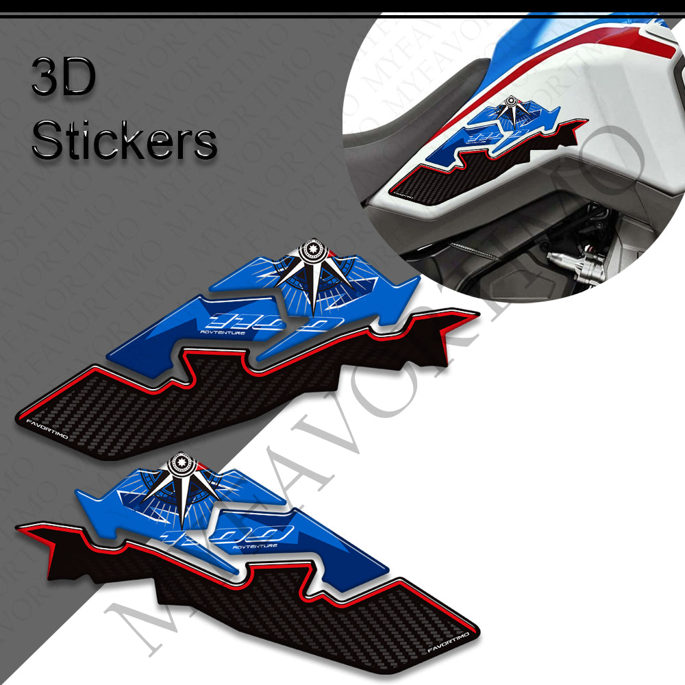 Honda CRF1100L Africa Twin Decals Kit 2024-2026 | Tank Pad and Fairing Stickers