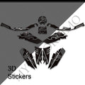 Honda CRF1100L Africa Twin Decals Kit 2024-2026 | Tank Pad and Fairing Stickers