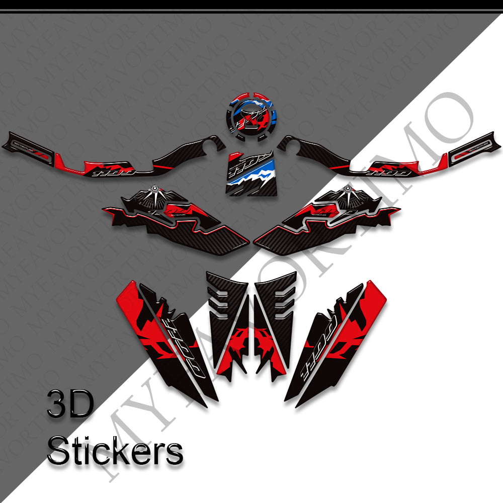 Honda CRF1100L Africa Twin Decals Kit 2024-2026 | Tank Pad and Fairing Stickers