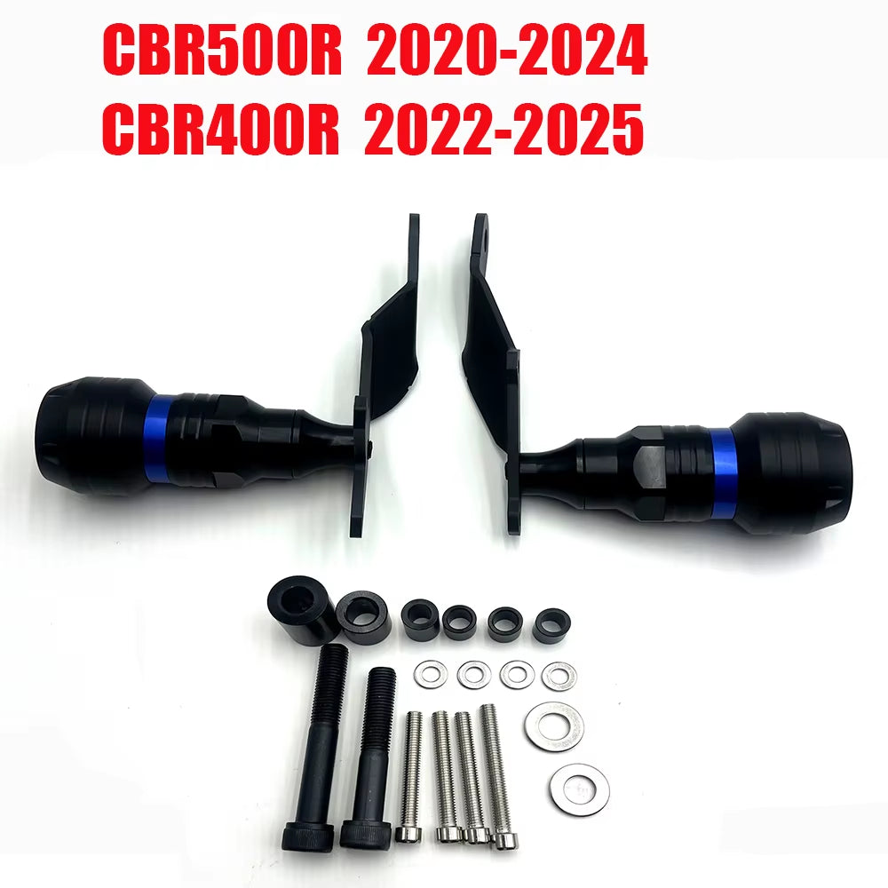 Honda CBR500R CBR400R Protector de cuadro anticaída 2017-2025 | Protector de motor anticaída