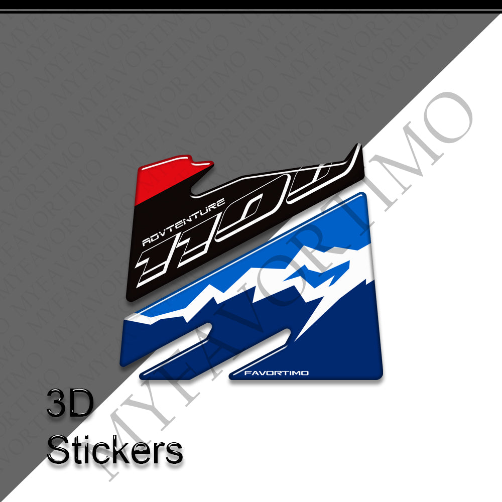 Honda CRF1100L Africa Twin Decals Kit 2024-2026 | Tank Pad and Fairing Stickers