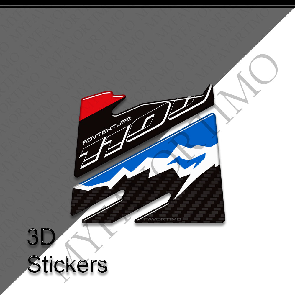 Honda CRF1100L Africa Twin Decals Kit 2024-2026 | Tank Pad and Fairing Stickers