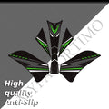 Kawasaki Z1100 Z1000 SE Stickers Decals | Matte Anti‑Slip Tank Pad Knee Grip Protection Kit