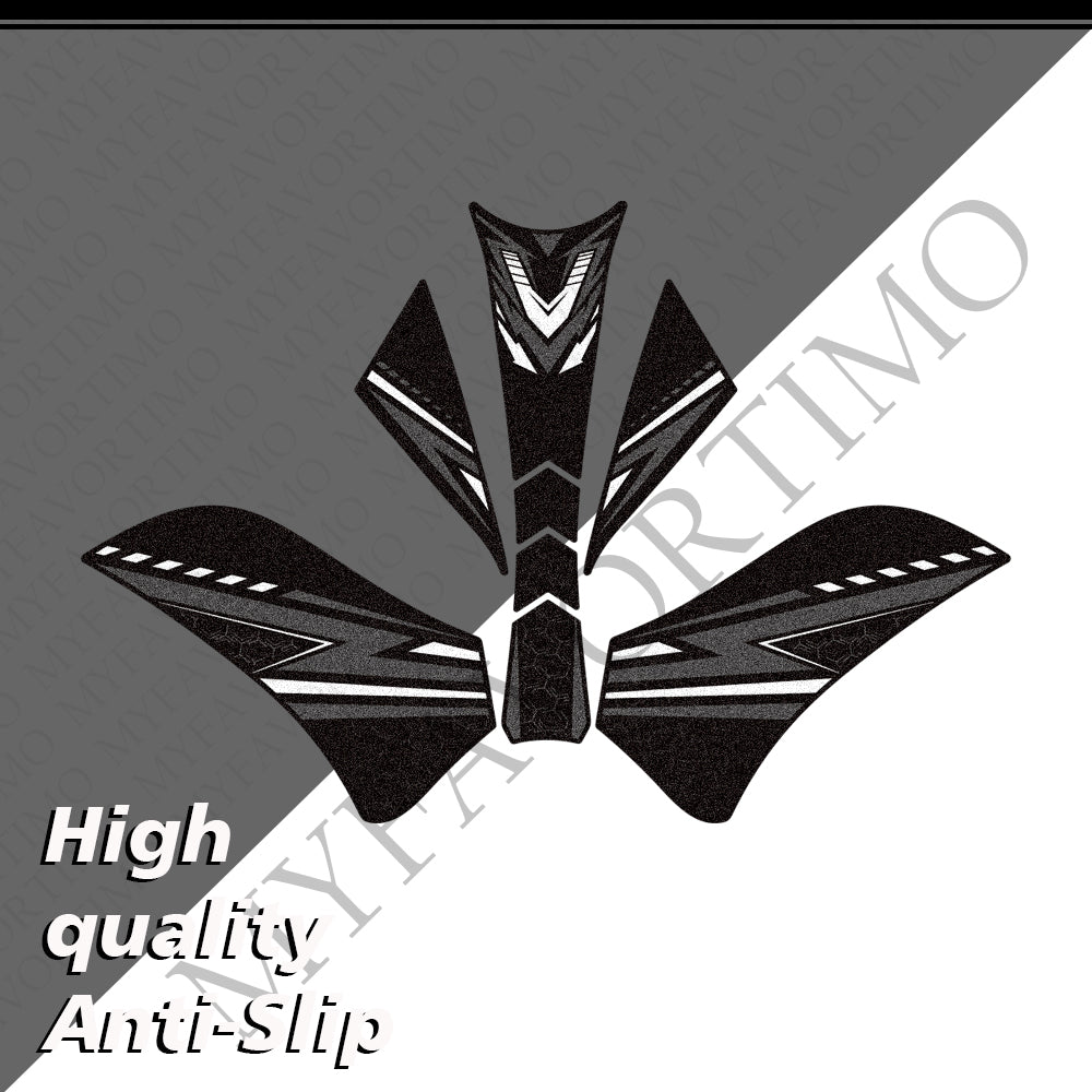 Kawasaki Z1100 Z1000 SE Stickers Decals | Matte Anti‑Slip Tank Pad Knee Grip Protection Kit