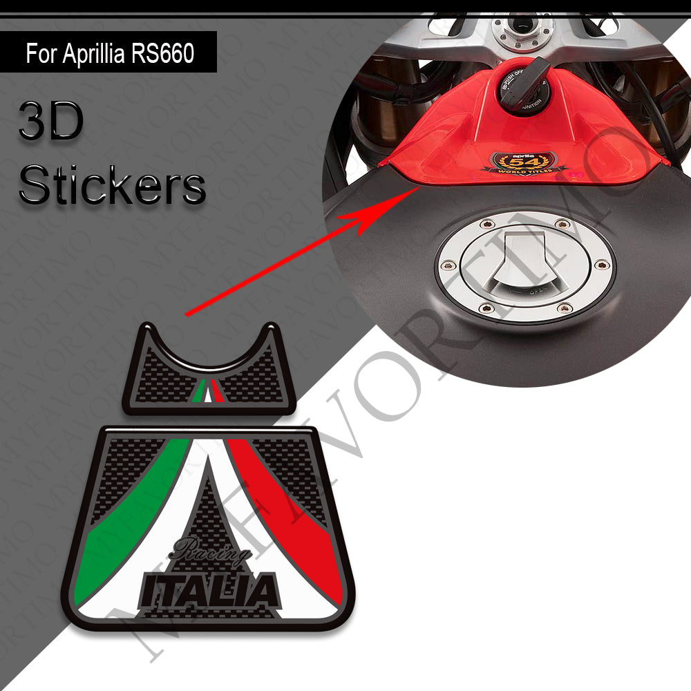 Aprilia RS 660 Decals Kit 2020-2025 | Tank & Nose Stickers