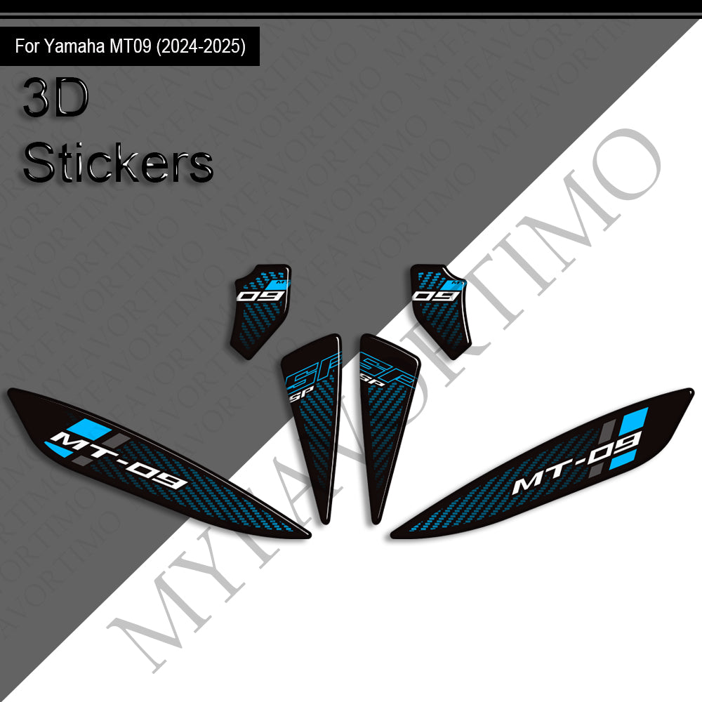 Yamaha MT-09 MT-09 SP Decals Kit 2024-2025 | Tank & Fairing Stickers