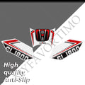 Honda Goldwing GL1800 F6B 2011‑2017 | Matte Anti-Slip Tank Pad Knee Grips Decals Kit