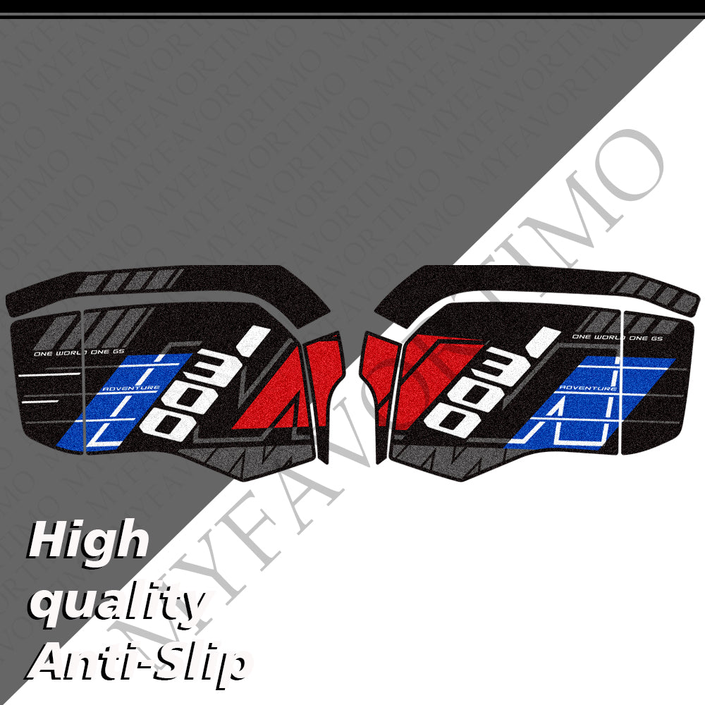 For BMW R1300GS Adventure 2024‑2025 Stickers | Matte Anti‑Slip Decals Tank Pad