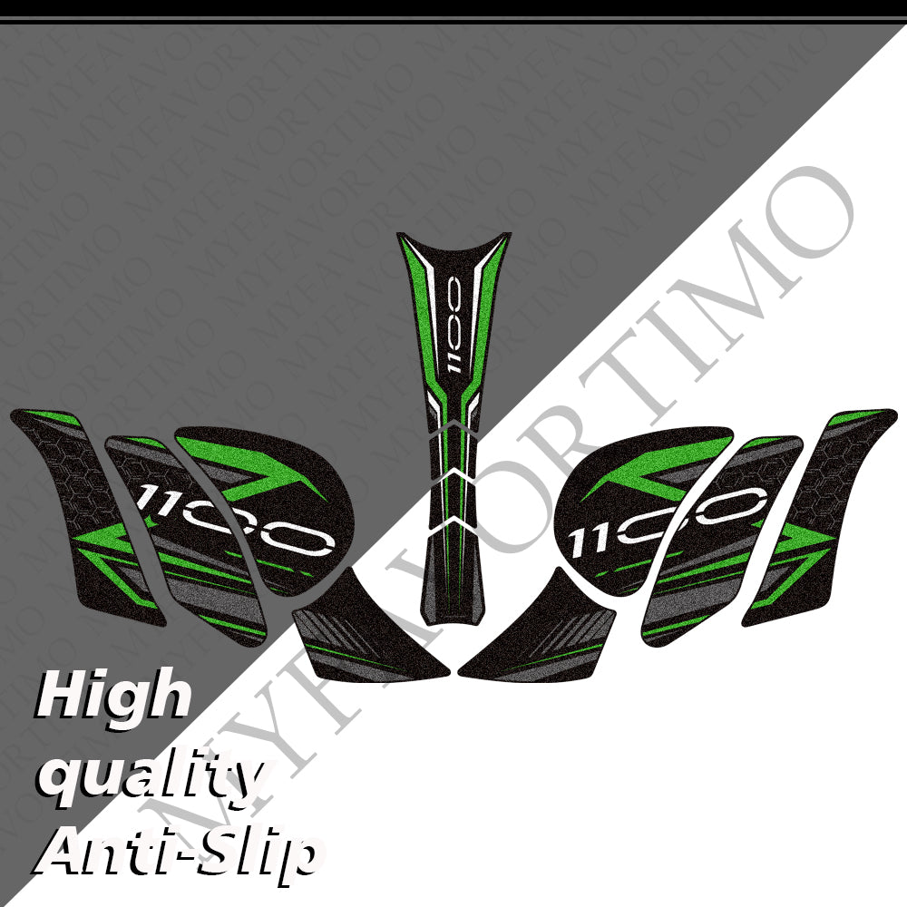 Kawasaki Z1100 Z1100SE Decals | Matte Anti‑Slip Stickers Tank Pad