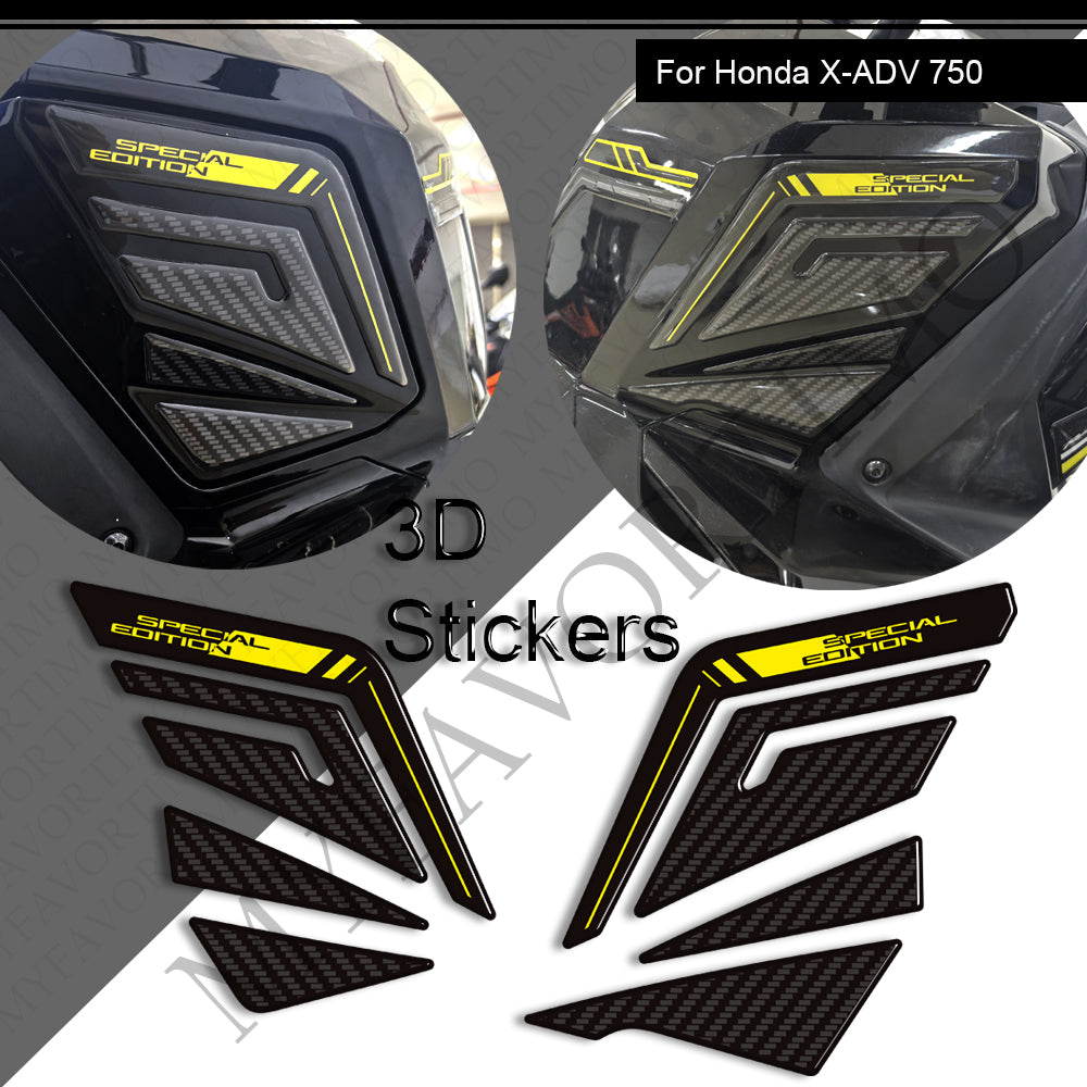 Honda X-ADV 750 Decals Kit 2025 | Body & Handguard Stickers