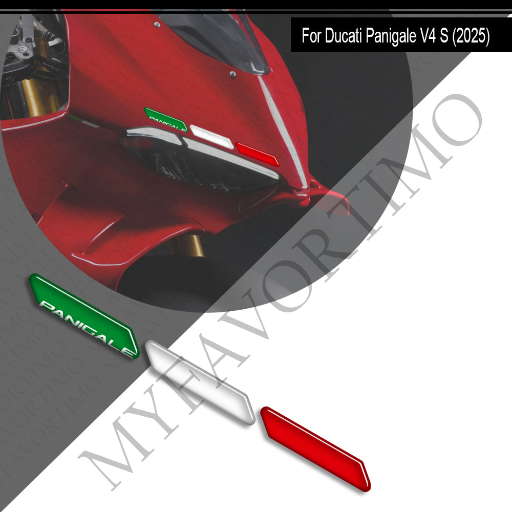 Ducati Panigale V4 V4S Decals Kit 2025 丨 Tank Pad and Full Fairing Stickers