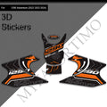 KTM 1290 Super Adventure S R 3D Epoxy Tank Pad Kit 2022-2024 丨 Center and Side Stickers
