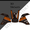 KTM 1290 Super Adventure S R 3D Epoxy Tank Pad Kit 丨 Center and Side Stickers